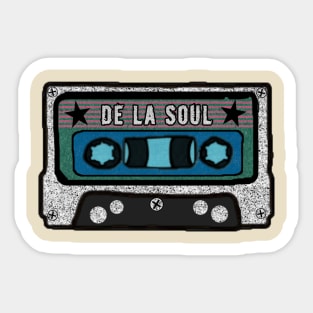 de la soul cassette Sticker